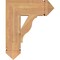 Ekena Millwork Funston Arts & Crafts Smooth Bracket, Western Red Cedar, 5 1/2"W x 18"D x 22"H BKT06X18X22FST03SWR - alternate 3